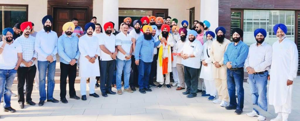 District Akali leaders honored Lali Bajwa